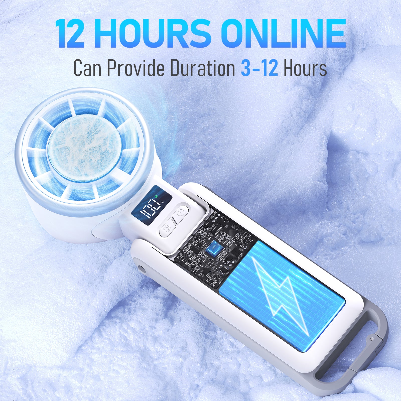 PLAYHOT PLAYHOT Portable Ice-Cooling Turbo Fan