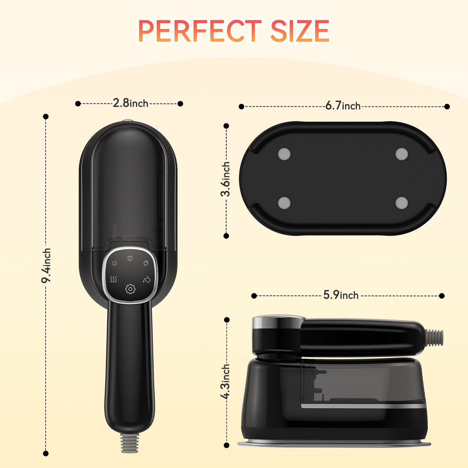 PLAYHOT PLAYHOT Portable Handheld Garment Steamer