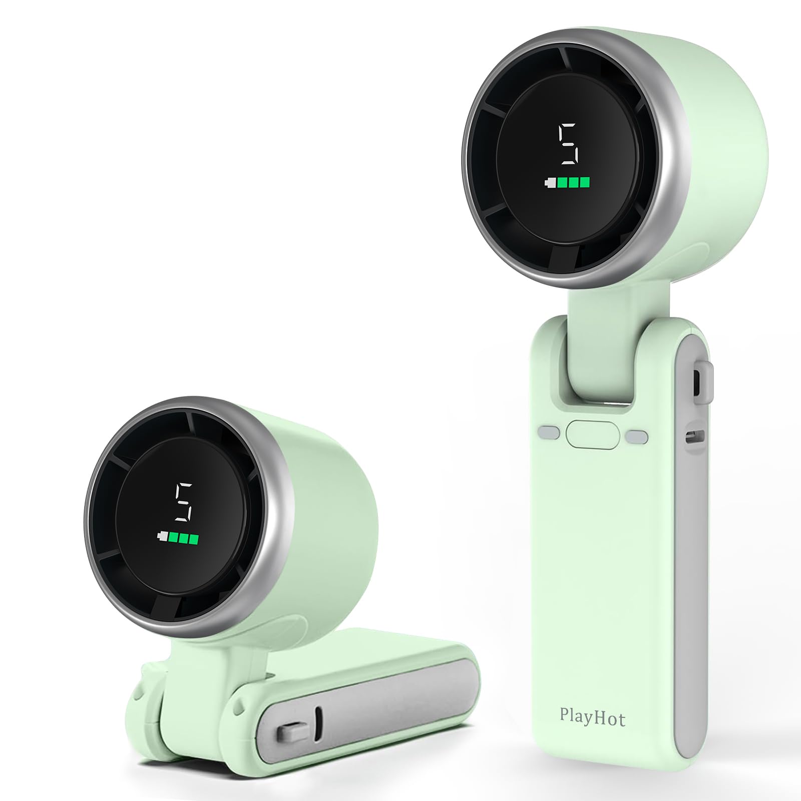 PLAYHOT PLAYHOT High Speed Handheld Fan Green Single