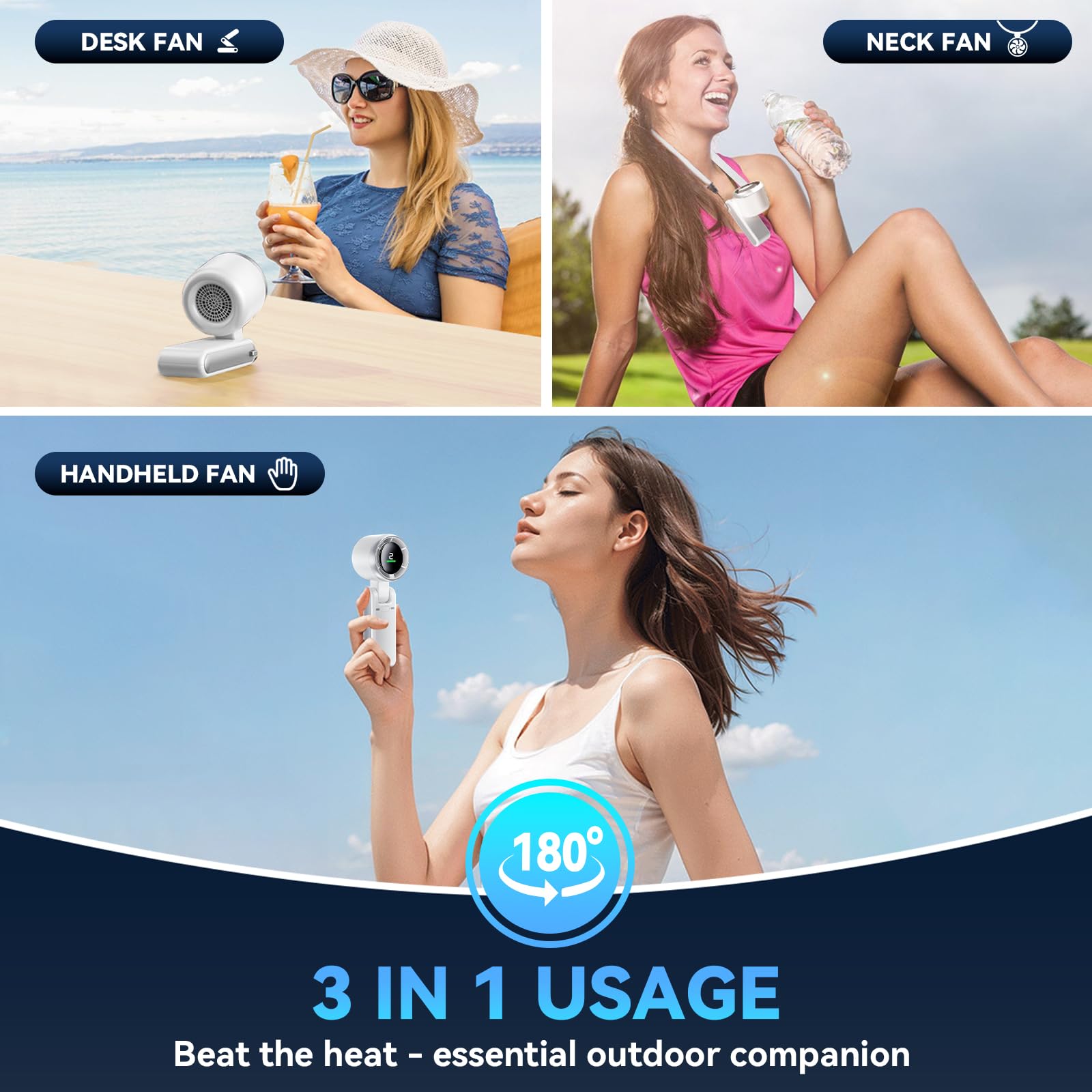 PLAYHOT PLAYHOT High Speed Handheld Fan